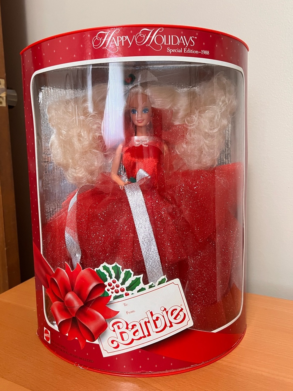 1988 Happy Holidays Barbie Special Edition